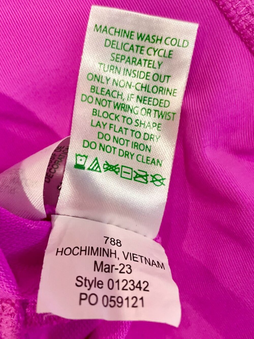 Lilly Pulitzer Luxletic Magenta Pleated Tennis Golf Pickleball Skort Medium - Picture 8 of 8
